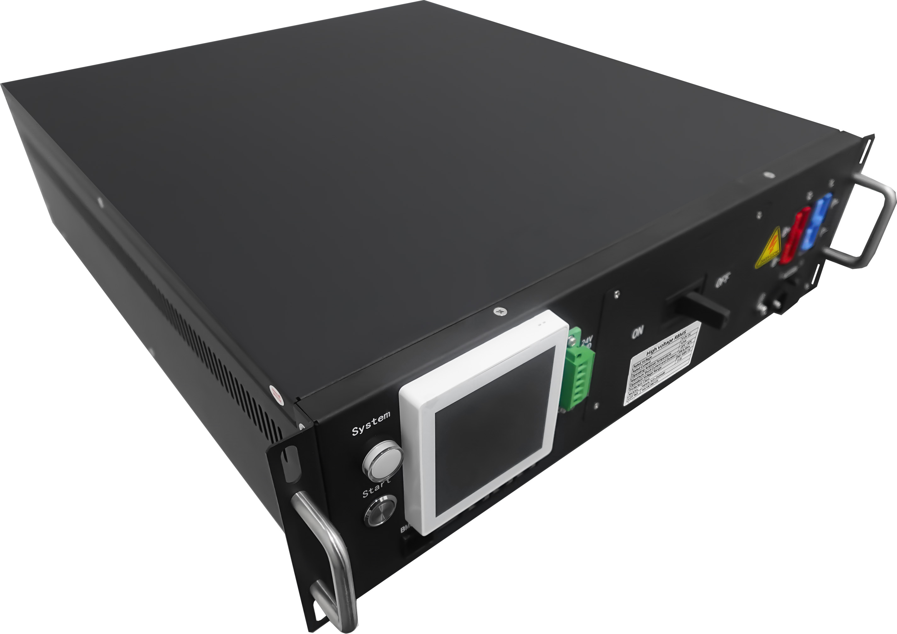 GCE High Voltage Rack Energy Storage System Battery Solar Energy Storage Cabinet Battery Pack BMS Lithium Battery 120S 384V 100A