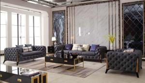 Quality 1+2+3 sofa set Italian leather Luxury sofa Italian design morden sofa wholesale