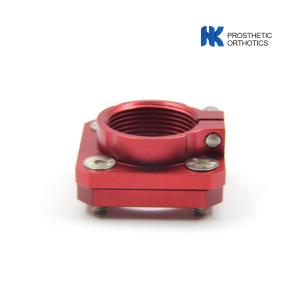 Quality 4 Hole Pediatric Aluminum Prosthetic Laminated Socket Adaptor wholesale