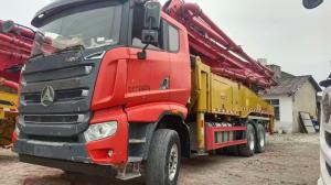 Quality Small Size Used Concrete Pump Truck 2021 Sany 49M With Sany Chassis In Kazakhstan wholesale