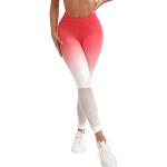 Seamless hanging-dyed yoga pants high-waisted hip-lifting stretch sports pants
