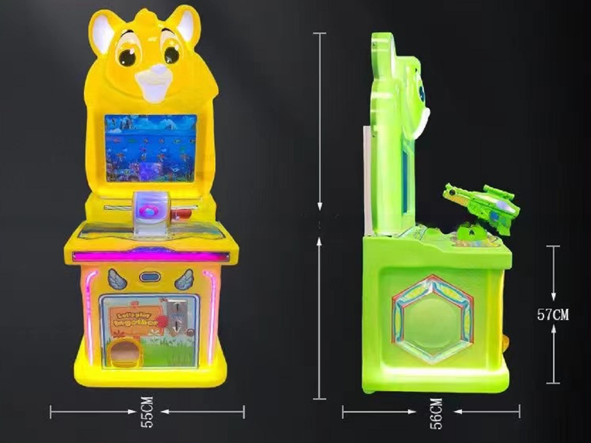 Dreamland factory sales baby racing car/ gun shooting/ pat music/ fishing/ panduora arcade kids game machine