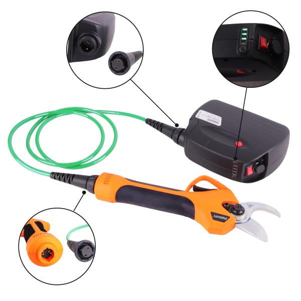 Swansoft 35mm 43.2V Swansoft 36V Rechargeable Electric Fruit Gardening Pruning