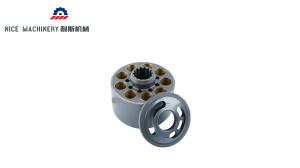 Quality R215-7 DH215-7 Hydraulic Cylinder Block K3V112DT Kawasaki Pump Parts wholesale