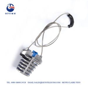 Quality Aluminum FTTH Figure 8 7KN 7mm Drop Cable Clamp wholesale