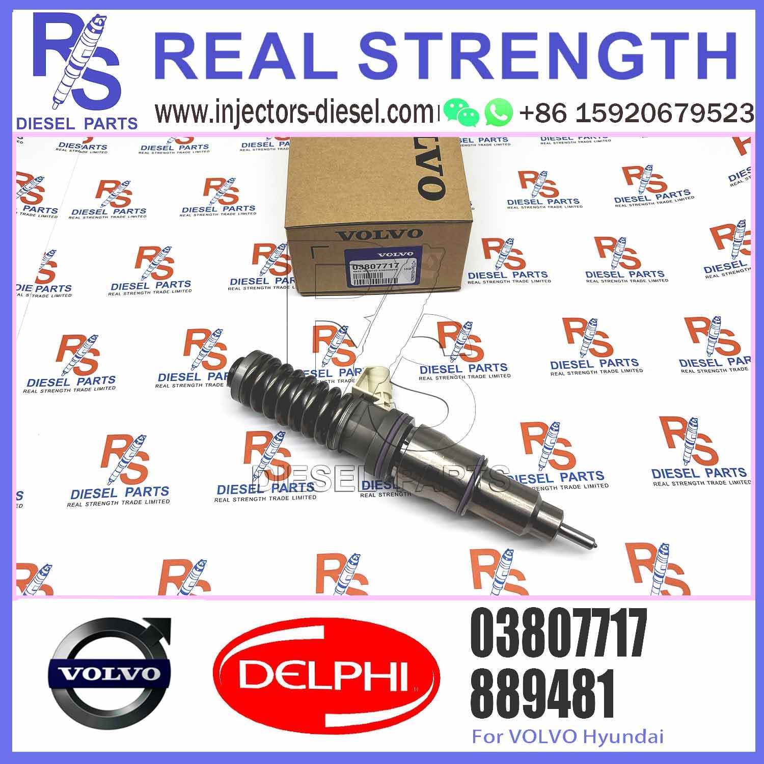 New Diesel Fuel Injector BEBE4C11001 03807717 03807717 For V-O-L-V PENTA Engine D12 775BHP