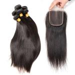 Unprocessed Indian Human Hair Bundles / Straight Indian Remy Hair Weave