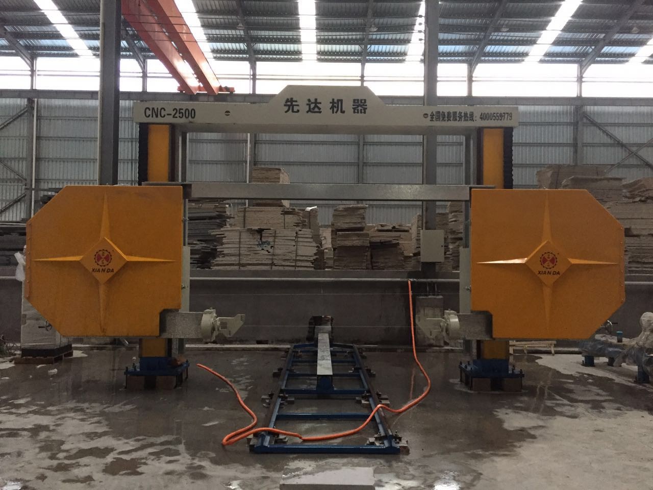 Diamond Wire Saw Machine And Long Life Time Advantage Control CNC Blade Material Diamond