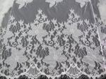 Cotton Eyelash Trim Embroidery Lace Fabric For Curtain And Clothing