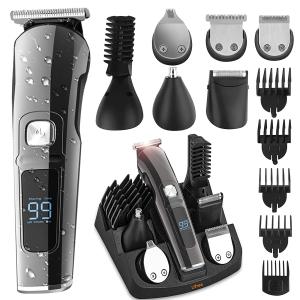 Quality KooFex Mens Beard Hair Trimmer Set IPX6 Waterproof Ultralight wholesale