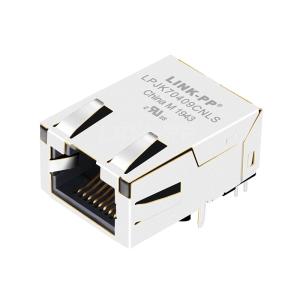 Quality LPJK70409CNLS Low Profile RJ45 Mag jack 100 Base-T Tab Up Without Leds wholesale