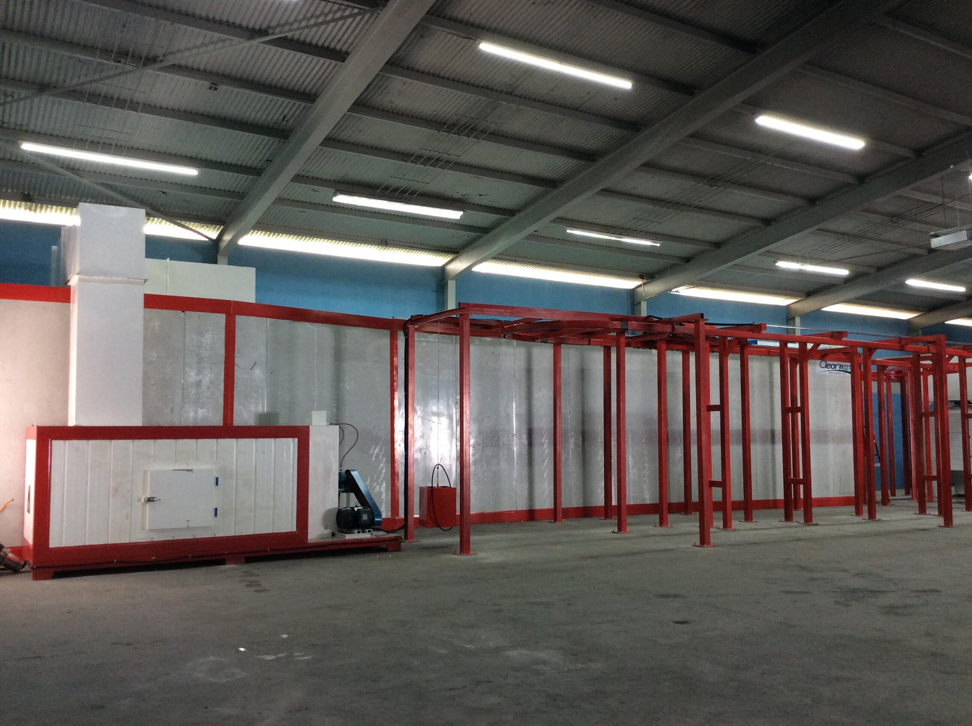 High Quality Powder Coat Curing Tunnel Oven