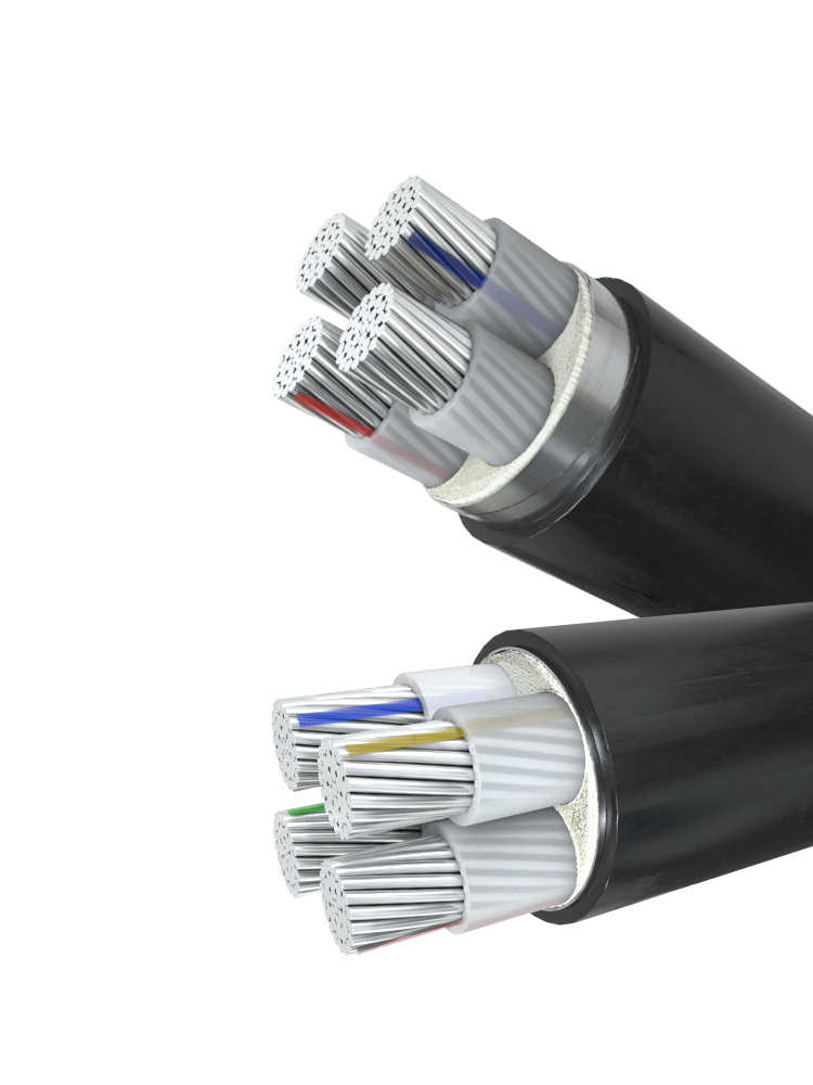 Standard Copper XLPE Insulated Power Cable with PVC PE Jacket YJV YJLV YJLV22 YJV22