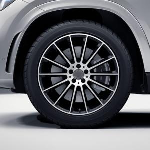 Quality Cast Multi Spoke ET54 AMG Black Alloy 21 Inch 5x112 Wheels GLE V167 wholesale
