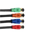 High Speed 600MHz S/FTP Cat 7 Ethernet Patch Cable For Computer Networks