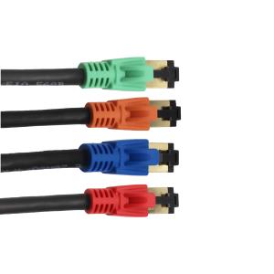 China High Speed 600MHz Cat7 Patch Cord 10Gbps Rj45 Connector Cat7 SFTP Cable on sale