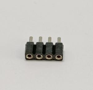 Quality 1 X 4 Pin Female Connector Ic 2.54mm Smt Pin Header Strip wholesale