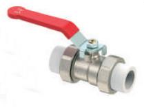 Quality PN25 Brass Ball Valve Between PP-R Pipes wholesale