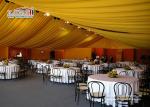 20 Meters Luxury Wedding Marquee Hire With ABS Walls For Parties