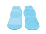 Breathable Yoga Sport Non Slip Grip Socks , Blue Color Anti - Slip Trampoline