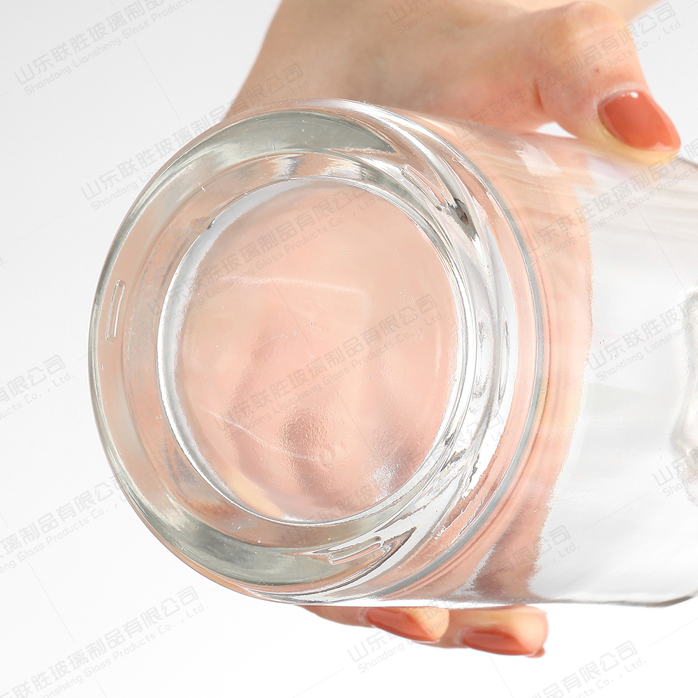 Clear Glass Liquor Bottle and Red Wine Bottle for Wine Logo Acceptable Customer's Logo