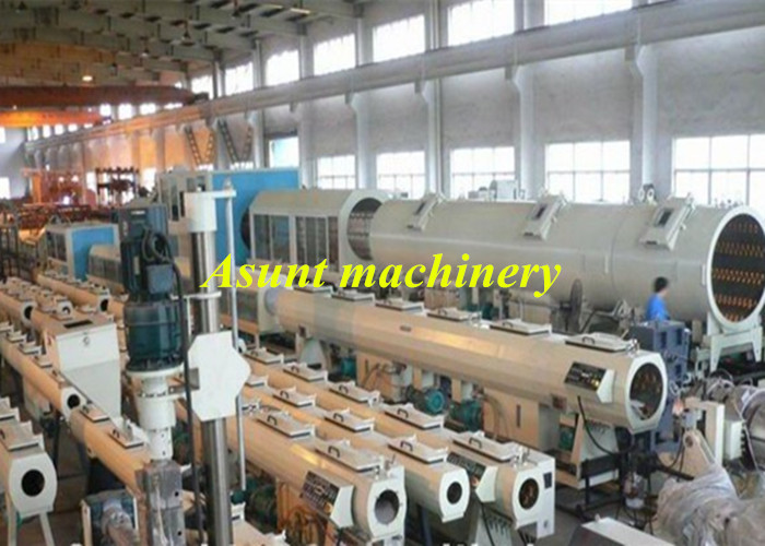 Waste Water Drain Rigid Outer Layer PVC Pipe Making Machine Double Screw