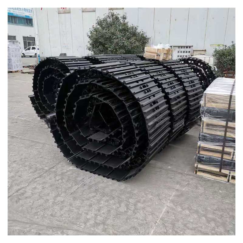 Construction Machinery Parts Group Excavator Track Link Assembly Durable Track Chains