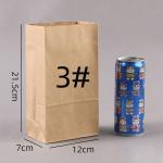 Customized Biodegradable Kraft Paper Bag for Seasonal French Baguette Bread
