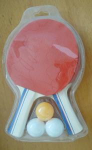 Quality Poplar Wood Small Table Tennis Set Reversed Rubber Orange Sponge For Beginner wholesale