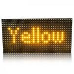 Outdoor P10 Single Color Led Panel Sign Advertising Displays