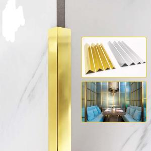 Quality Polished Extruded Aluminium Profiles For Room Decoration Bathroom Pillar wholesale