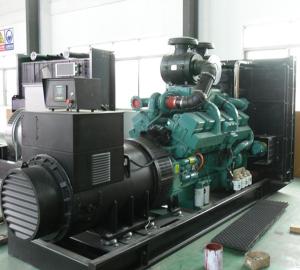 Quality Water Cooled Cummins Diesel Generator 450kva Leroy Somer For Industrial wholesale