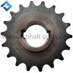 Asphalt Paver Parts Auger System Rear Sprocket PN 4812030443 For SD2500 SD2530