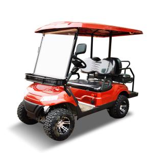Quality New Energy Electric 4 Passenger Golf Cart With Lithium Battery wholesale