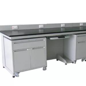Quality Polypropylene Laboratory Island Bench Stainless Steel Wood Lab Workstation Bench wholesale