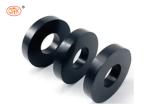 Black Good Thermal Conductivity Silicone 30 Shore Ring Gakset VMQ Rubber Washer