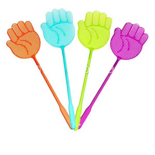 Lightweight Plastic Fly Swatter for Easy Pest Control Open Size 72.2x8.1cm Capacity 5