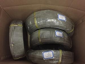 Quality SAE100 R1 4 Braided PTFE Braided Hose for Hydraulic Oil Corrguated Surface wholesale
