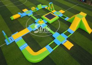 Quality Custom Design Giant Floating Inflatable Aqua Amusement Park For Summer Outdoor Water Playing wholesale