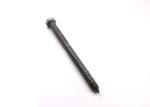 10 Inch Long Steel Wood Screws , Hex Head Lag Bolts ASME B18.2.1 Standard