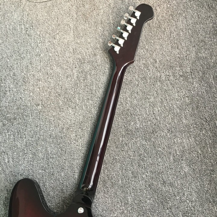 Chibson firebird electric guitar dark red finish firebird guitar free shipping honeyburst firebird guitar