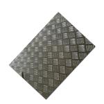 Five Bars Embossed Aluminum Sheet 1050 Checkered Aluminum Sheet Custom