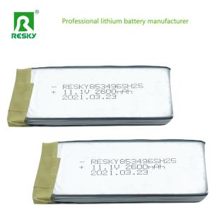 Quality 853496 RC Lipo Battery Cell 7.4V 11.1V 2200mAh 25c Lithium Polymer Batteries wholesale