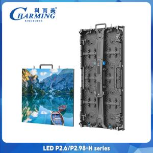 Quality P2.6 Economical Full Color Advertising Video Wall Stage Conference Concert Church Event Outdoor LED Rental Screen wholesale