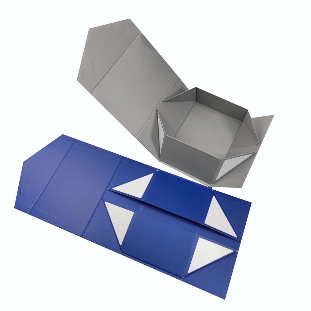 Recyclable Magnetic Packaging Box For Wigs Clothes Folding Box With Magnetic Closure