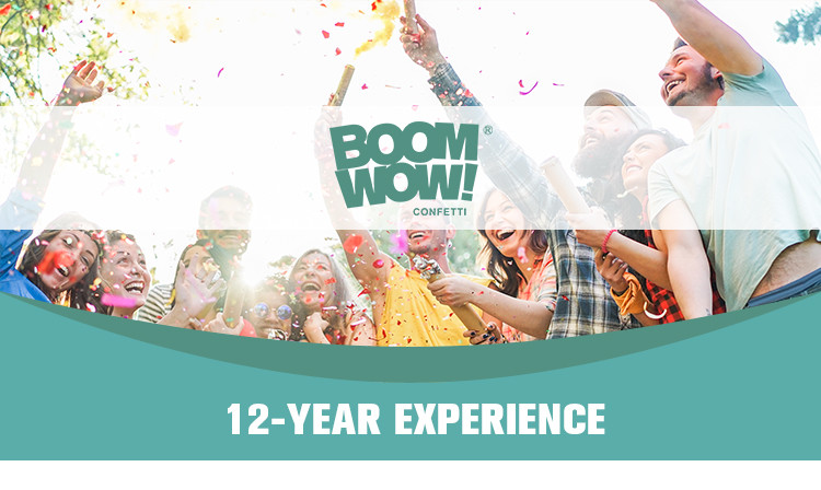 30cm Paper Tubes Biodegradable Confetti Cannon