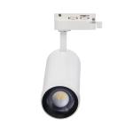dimmable led track lights 35w Zoomable 15°-55° adjustable black white Zoomable