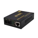 10/100/1000m Single Mode Fiber Optic To RJ45 Converter