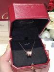 CZ Cubic Zircon Sterling Silver Neckalce Circle Pendant For Women Girl