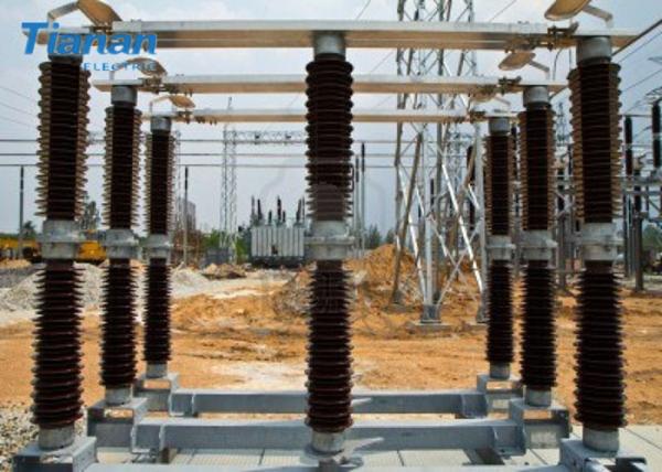 145kV Outdoor Disconnect Switch Substation Double Side Break Disconnector